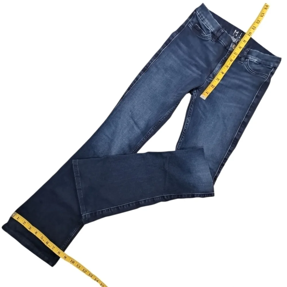 Anthropologie MiH The Skinny Marrakesh Mid Rise Kick Flare Jeans Size 25